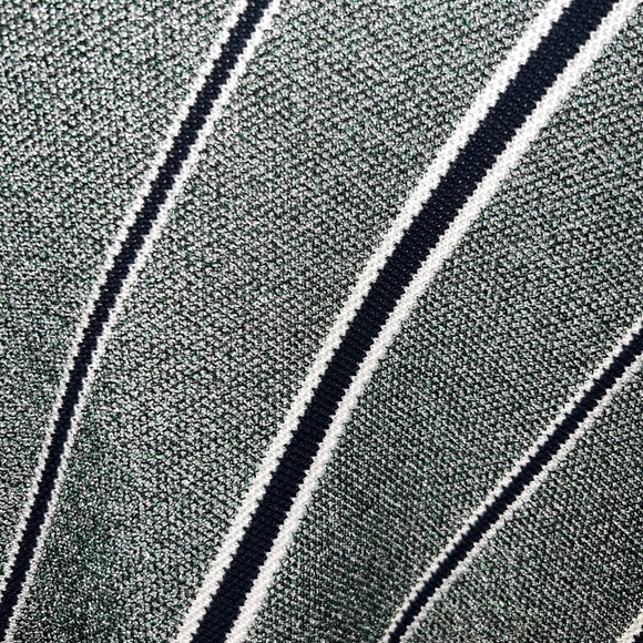 Cedric Charlier Striped Sweater 12 Lurex Glitter Sparkly Thick Top Crewneck - Picture 7 of 15